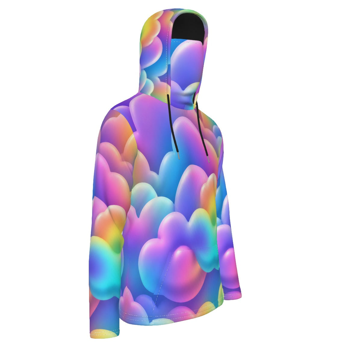 Men's Pullover Hoodie With Mask - view 4