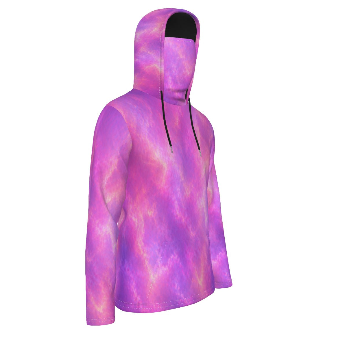 Men's Pullover Hoodie With Mask - view 4