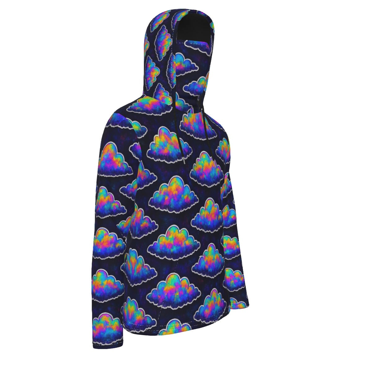Men's Pullover Hoodie With Mask - view 4