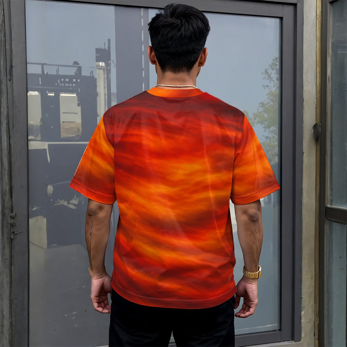 Unisex Drop-shoulder T-shirt|180GSM