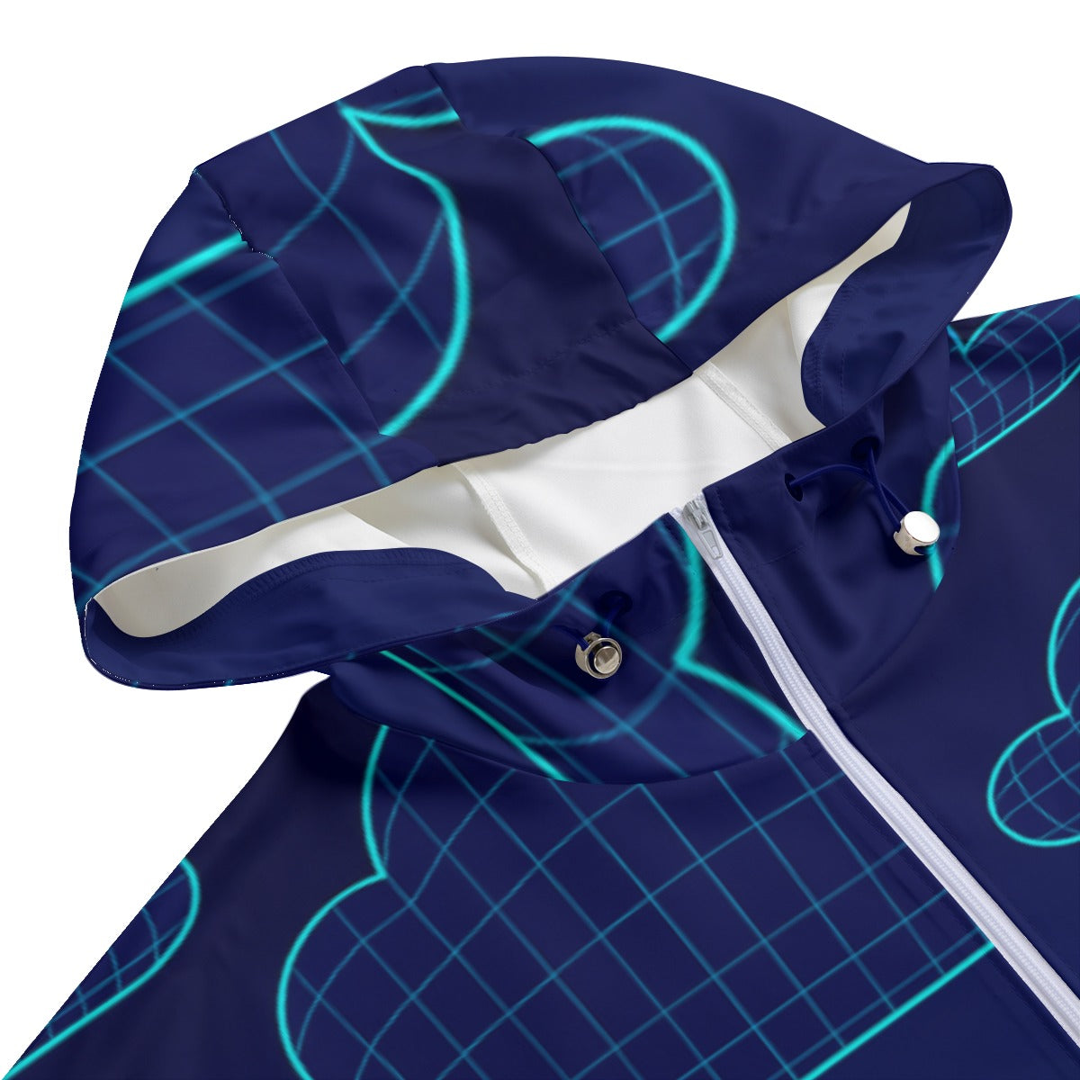 Unisex Pullover Jacket With Zipper Closure