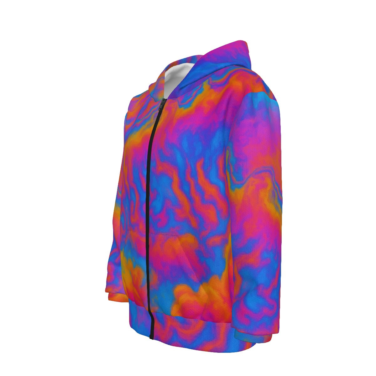 Unisex Kid's Heavy Fleece Zip Up Hoodie