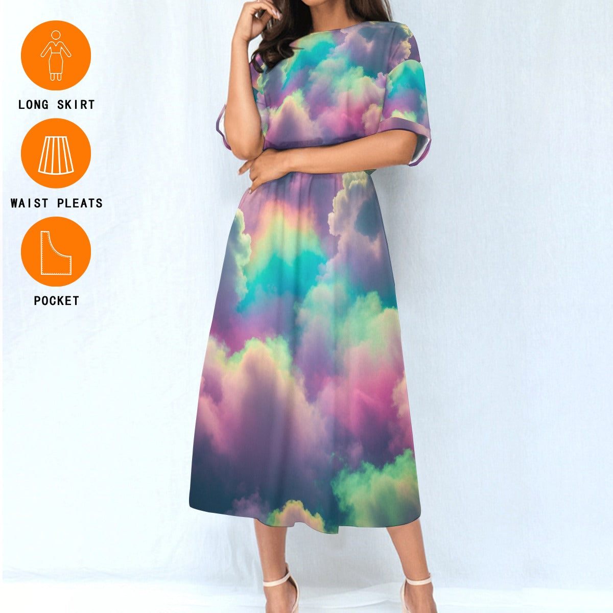 Women's Elastic Waist Dress