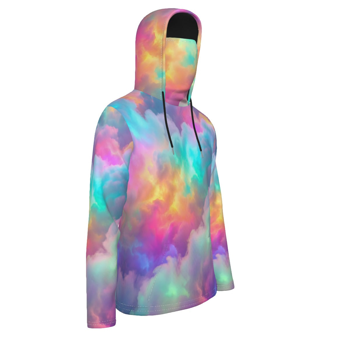 Men's Pullover Hoodie With Mask - view 4