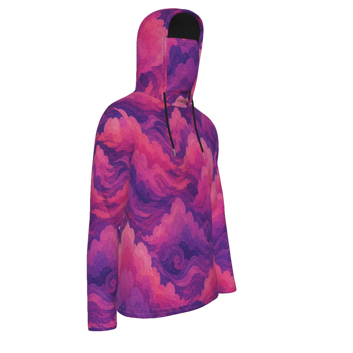 Men's Pullover Hoodie With Mask - view 4