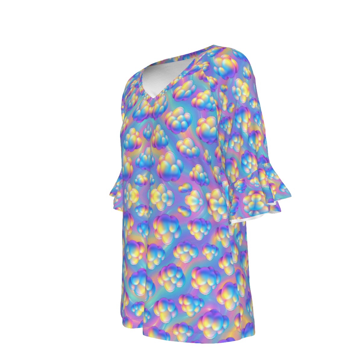 Women's T-shirt With Bell Sleeve