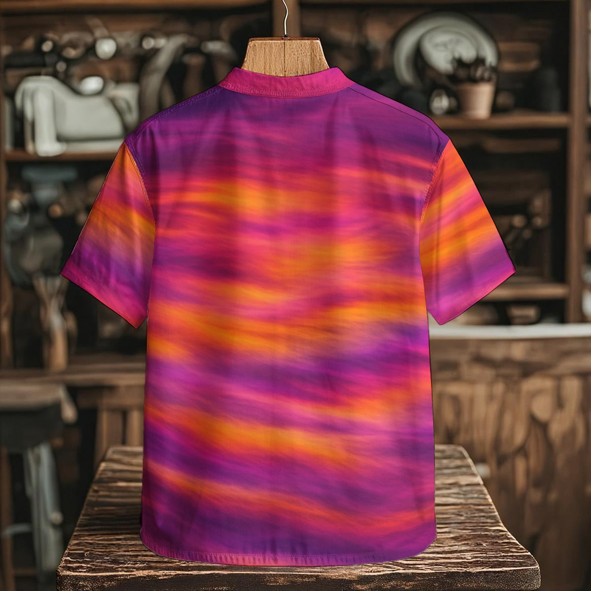 Men's Henley Shirt With Chest Pocket