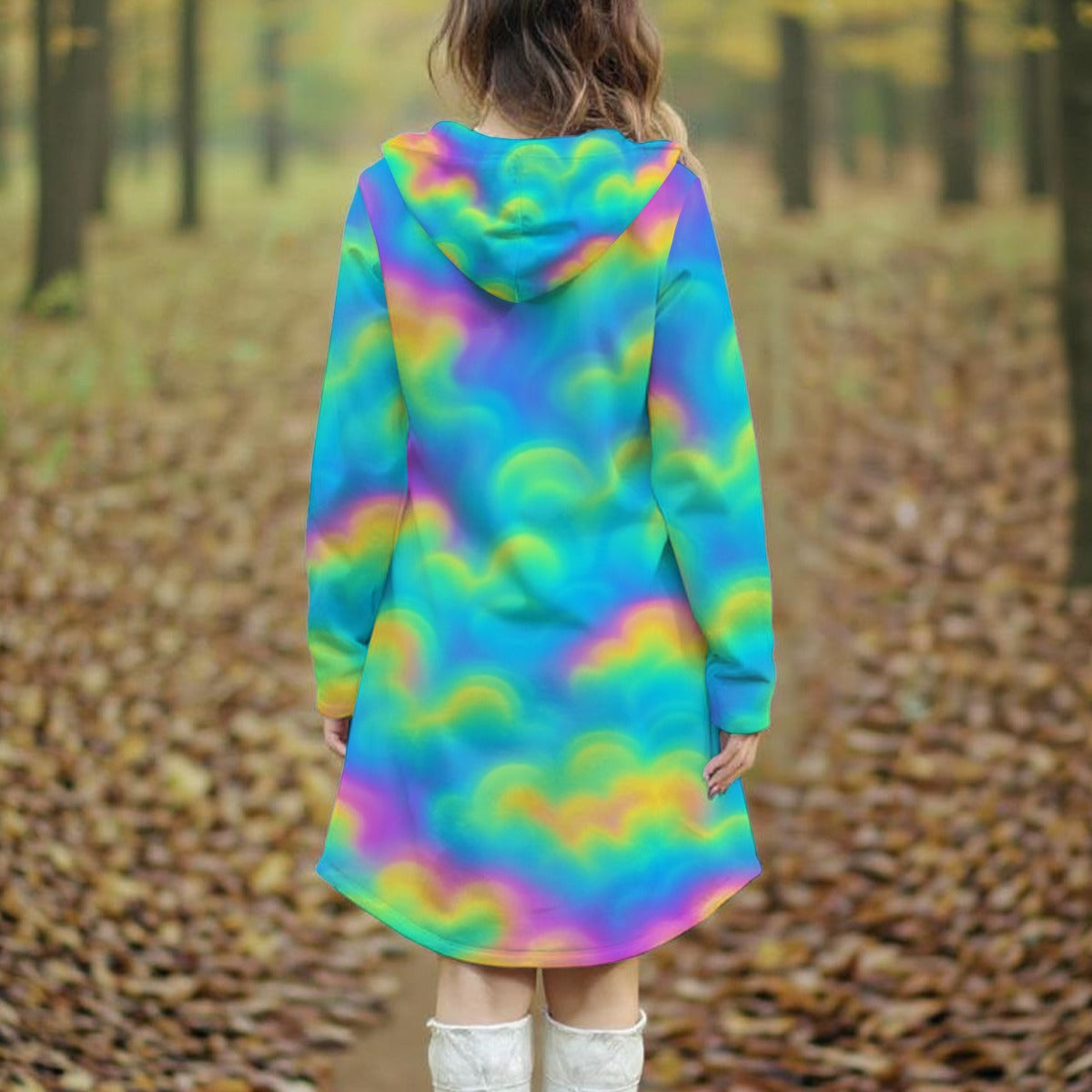 Women's Longline Hoodie Dress