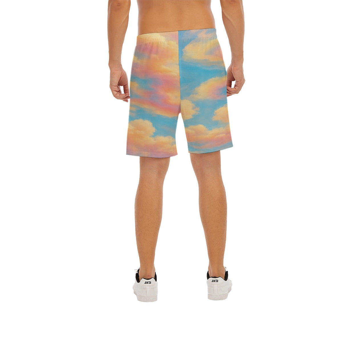 Men's Beach Shorts With Elastic Waist