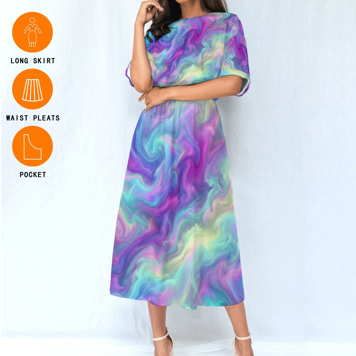 Women's Elastic Waist Dress