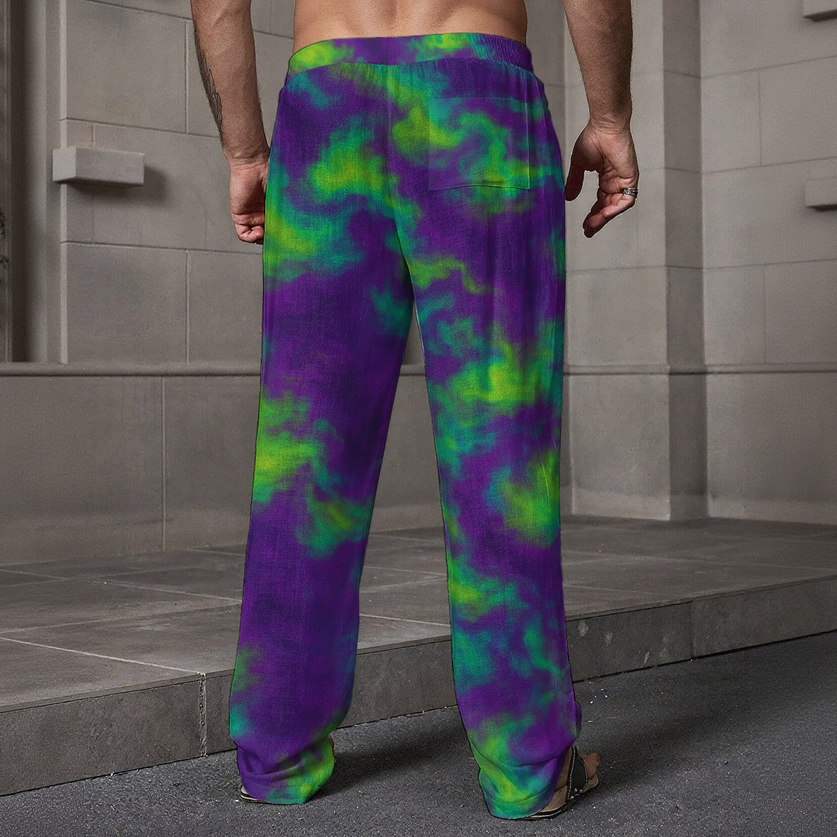 Men's Loose Casual Pants With Pocket