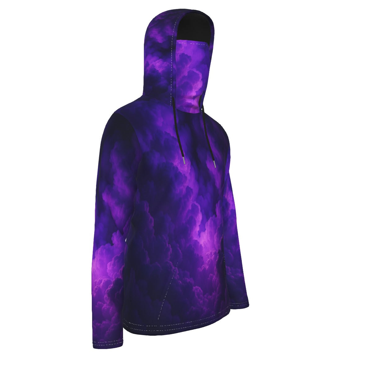 Men's Pullover Hoodie With Mask - view 4