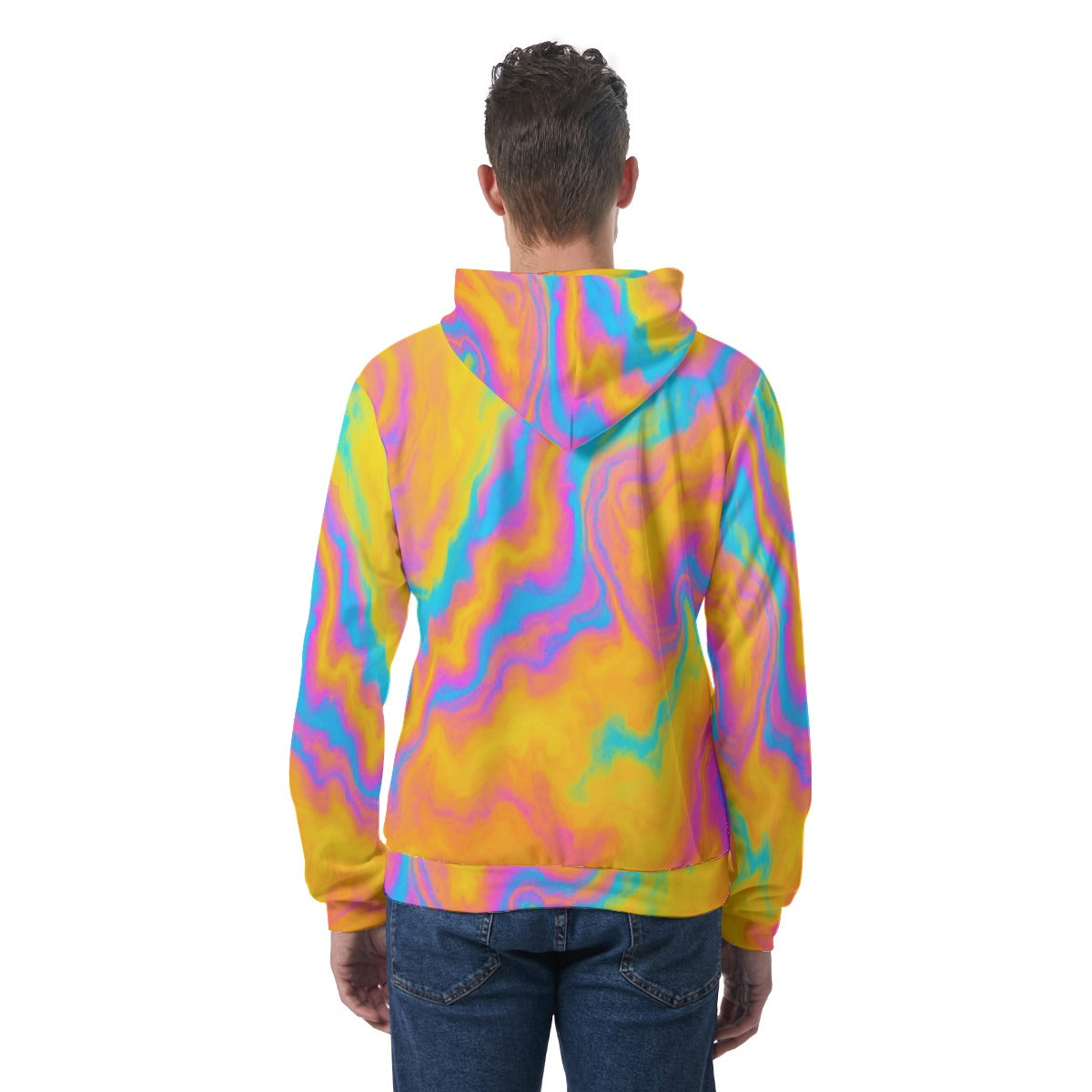 Men's Thicken Pullover Hoodie With Inner Hood