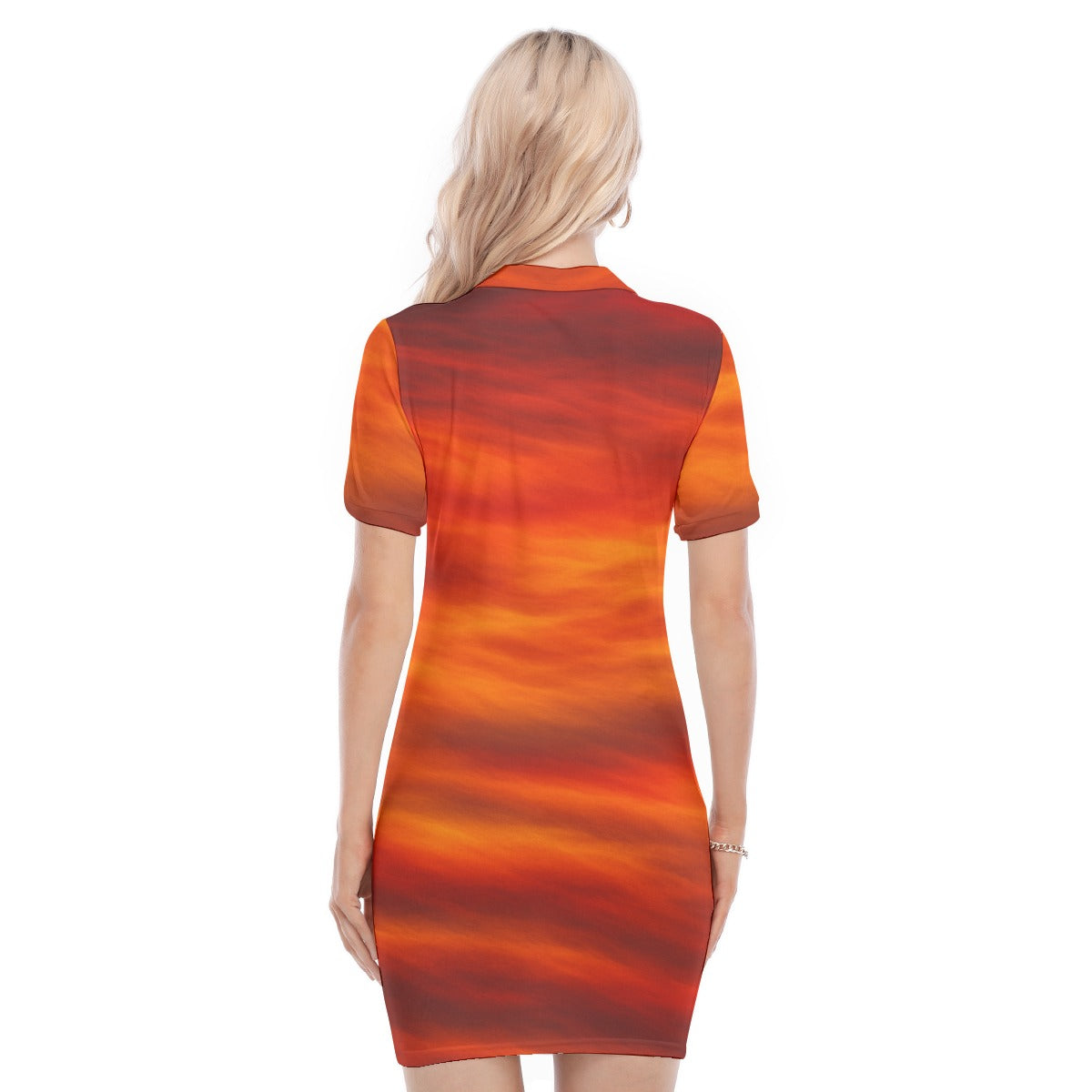 Women's Polo Collar Dress