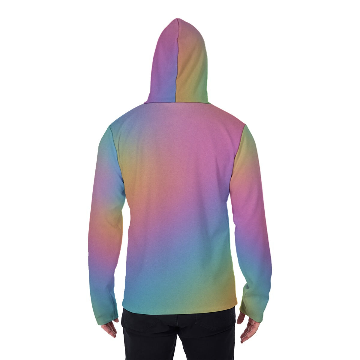 Men's Heavy Fleece Hoodie With Mask