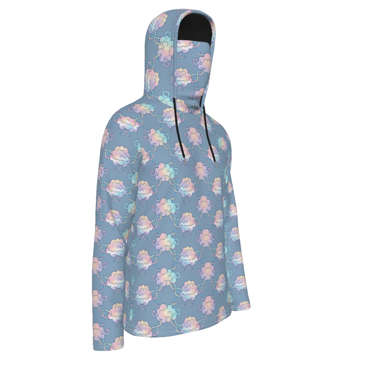 Men's Pullover Hoodie With Mask - view 4