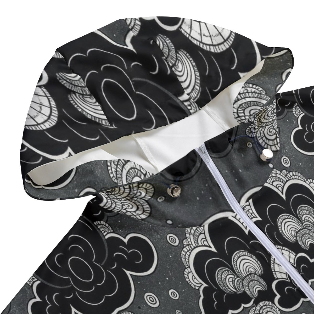 Unisex Pullover Jacket With Zipper Closure