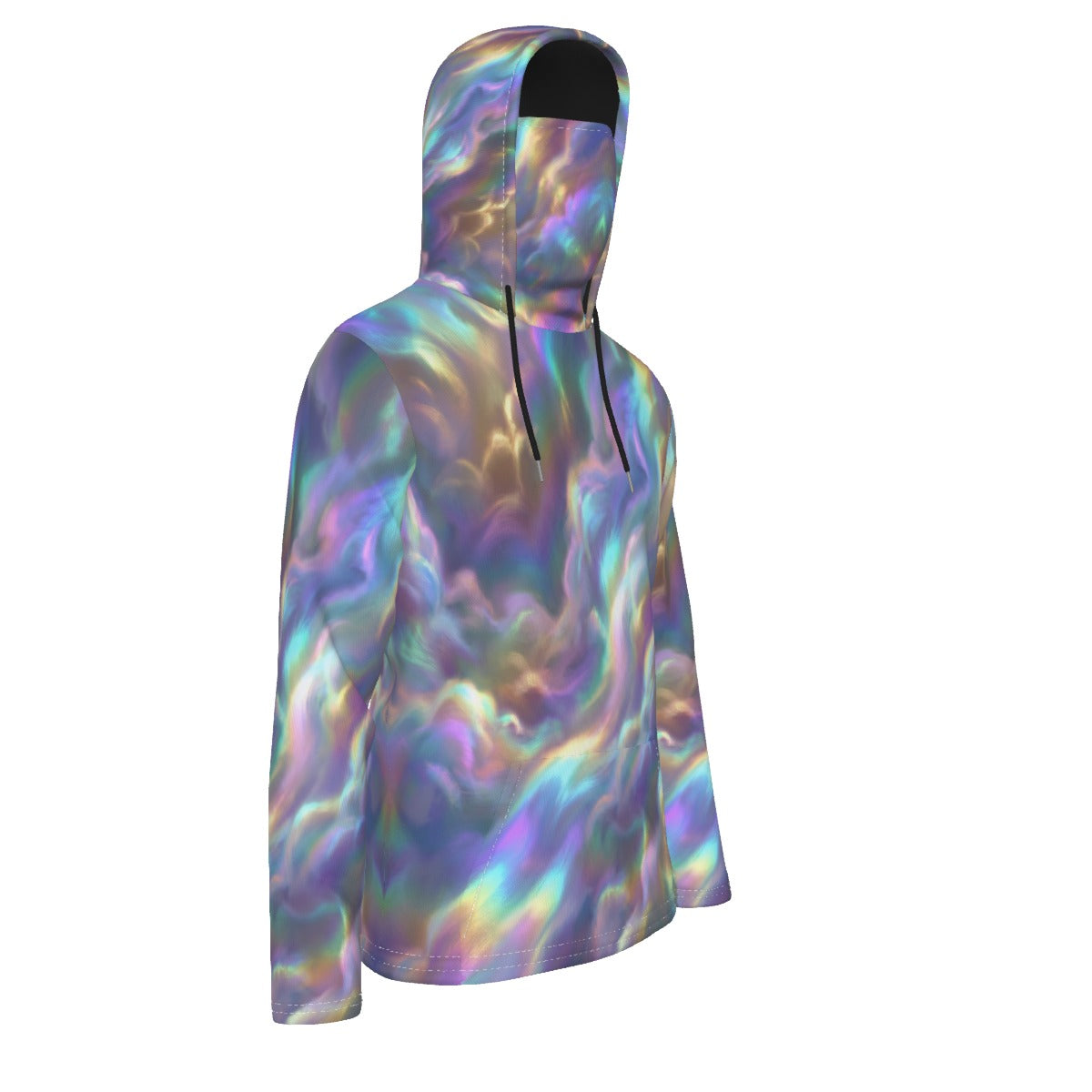 Men's Pullover Hoodie With Mask - view 4