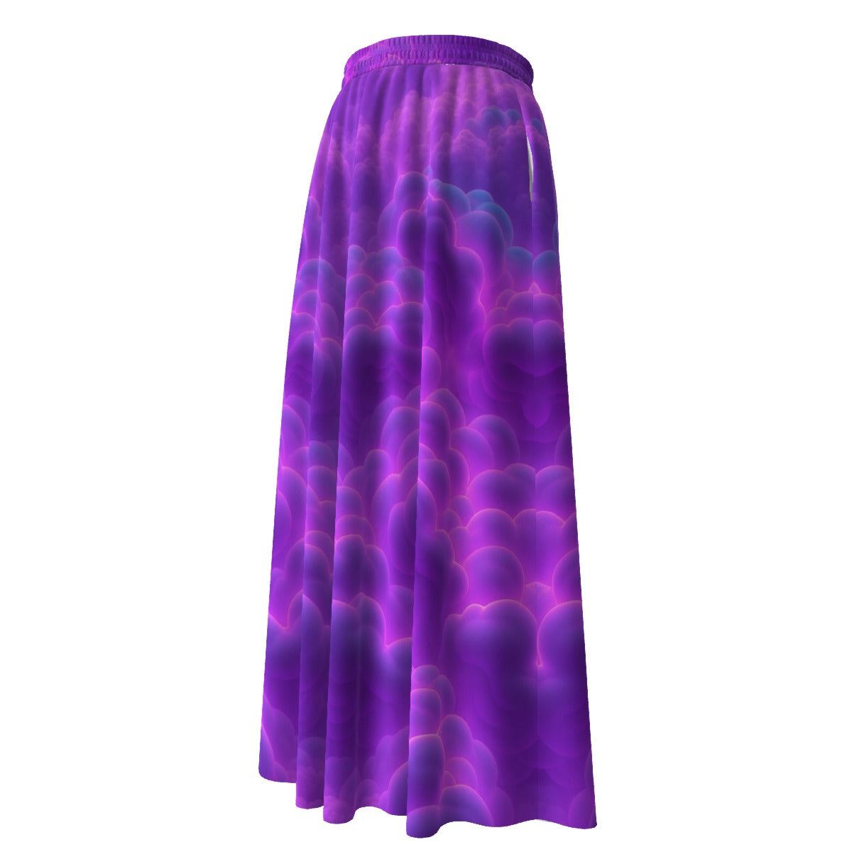 Women's Maxi Chiffon Skirts With Lining