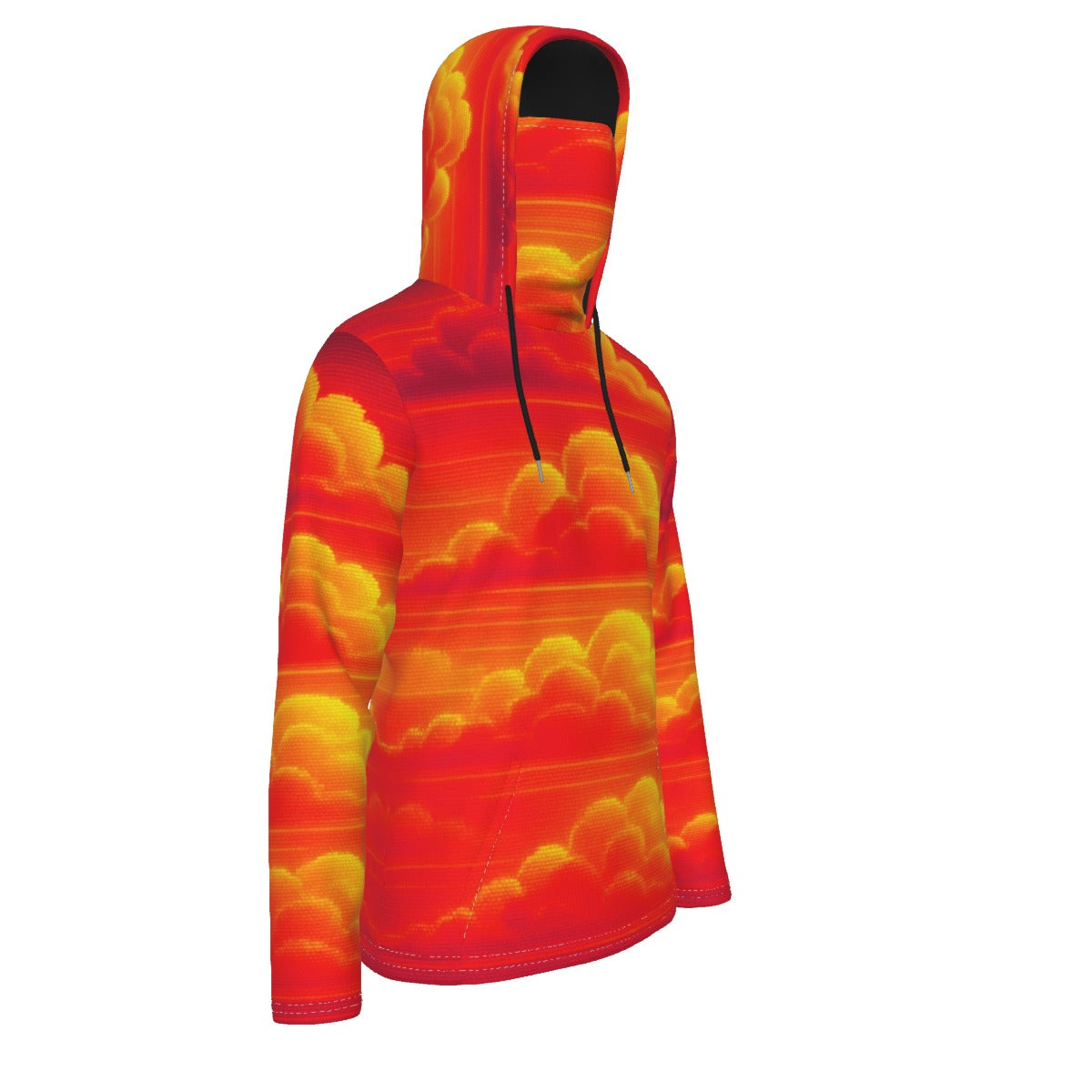 Men's Pullover Hoodie With Mask - view 4