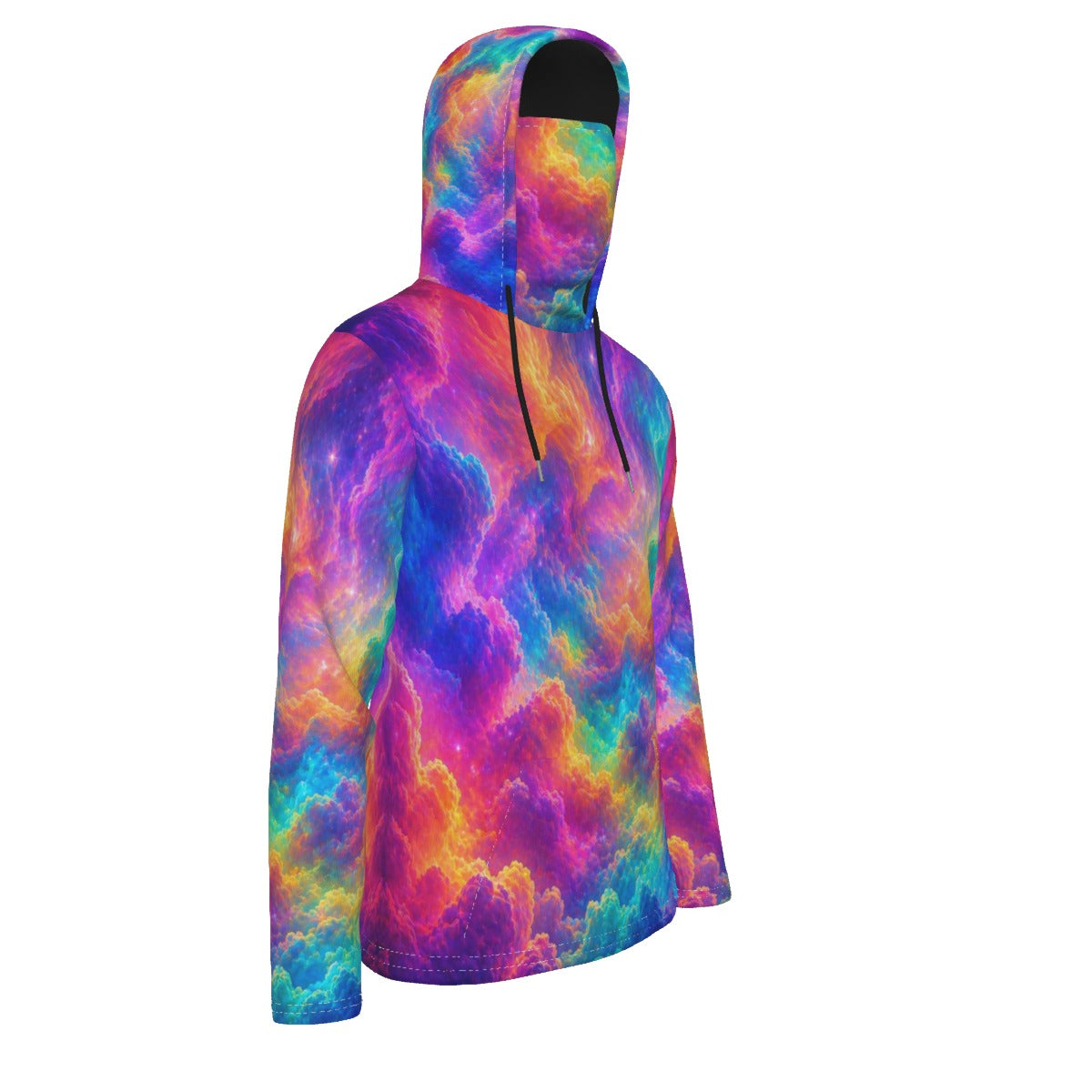 Men's Pullover Hoodie With Mask - view 4