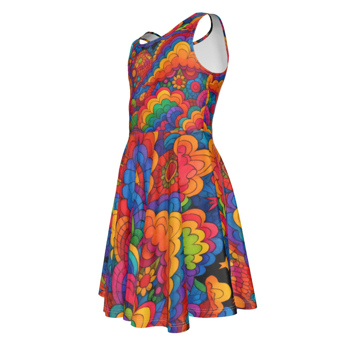 Unisex Kid's Sleeveless Vest Dress