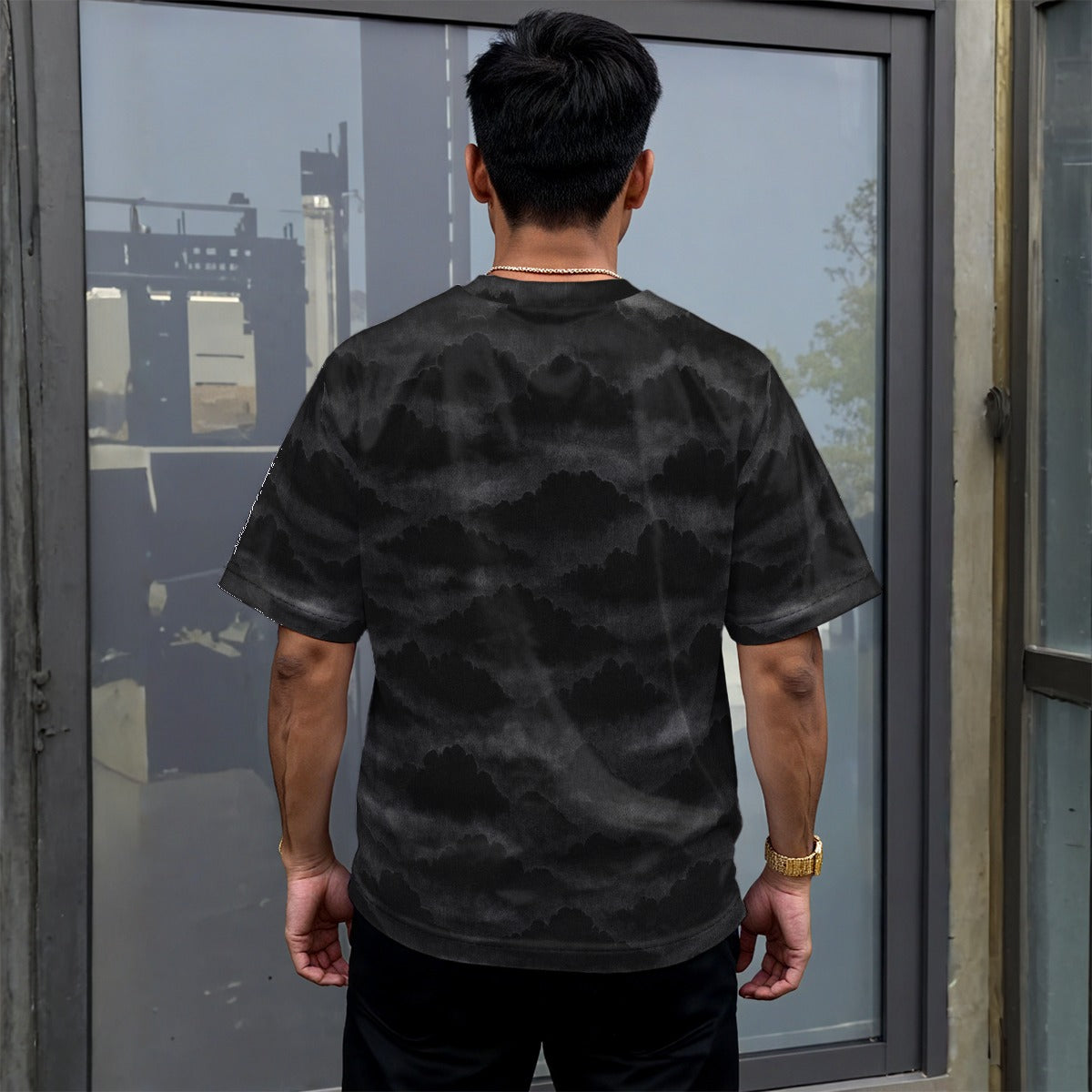 Unisex Drop-shoulder T-shirt|180GSM