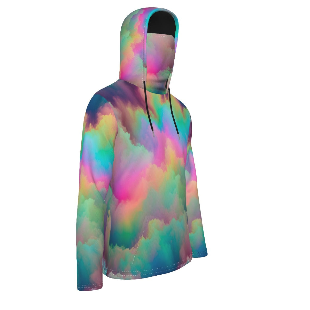 Men's Pullover Hoodie With Mask - view 4