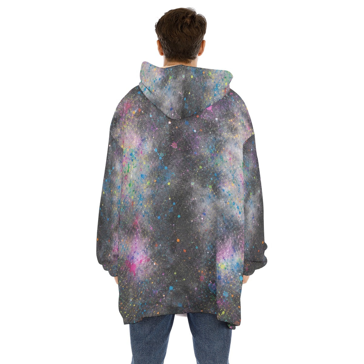 Unisex Sherpa-Fleece Hoodie Blanket - view 4