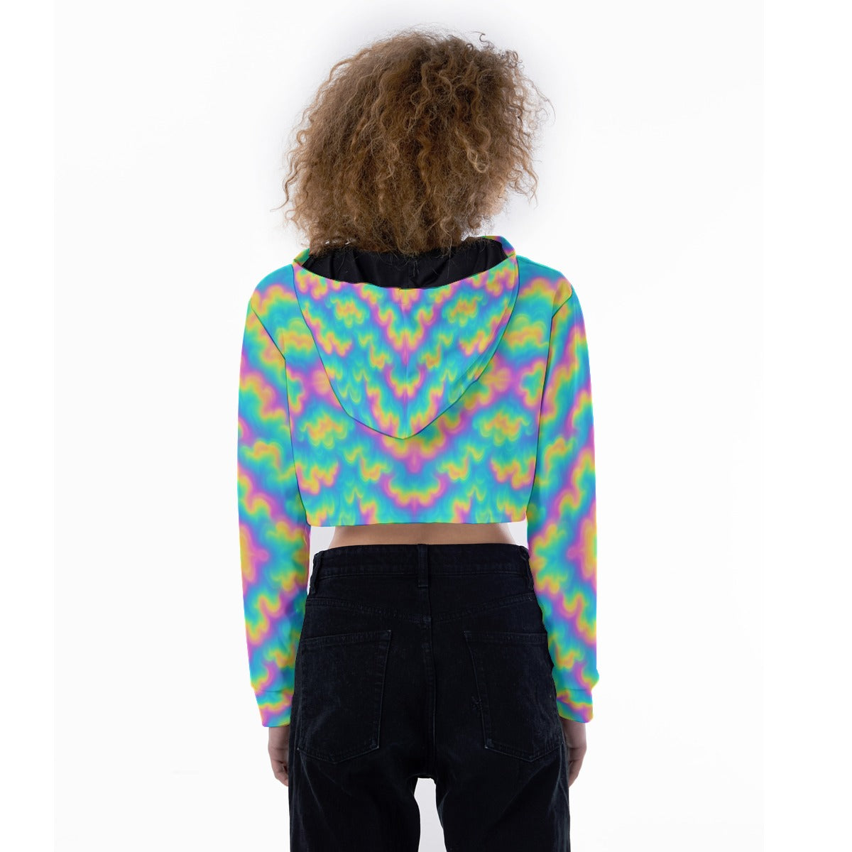 Women's Crop Top Hoodie