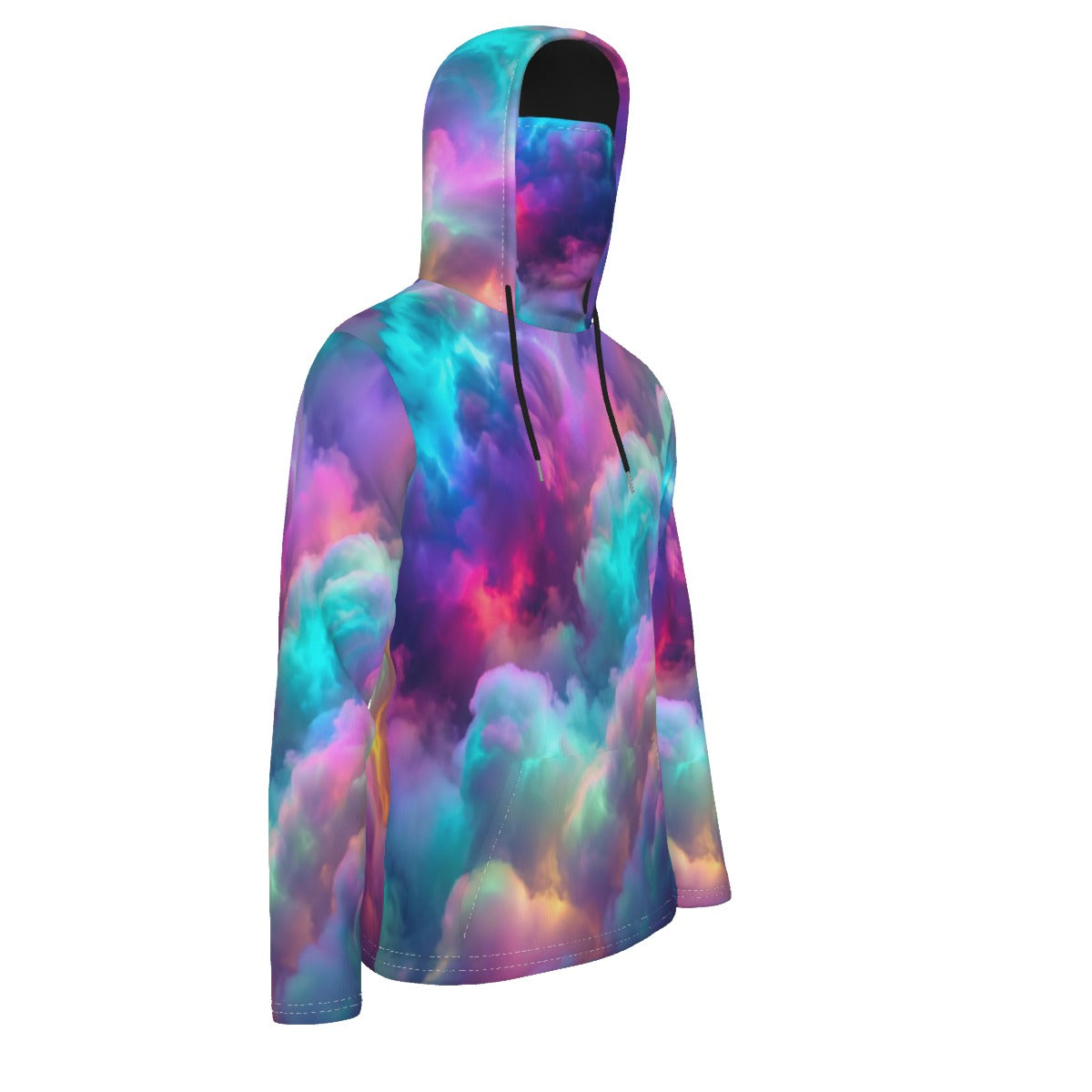 Men's Pullover Hoodie With Mask - view 4