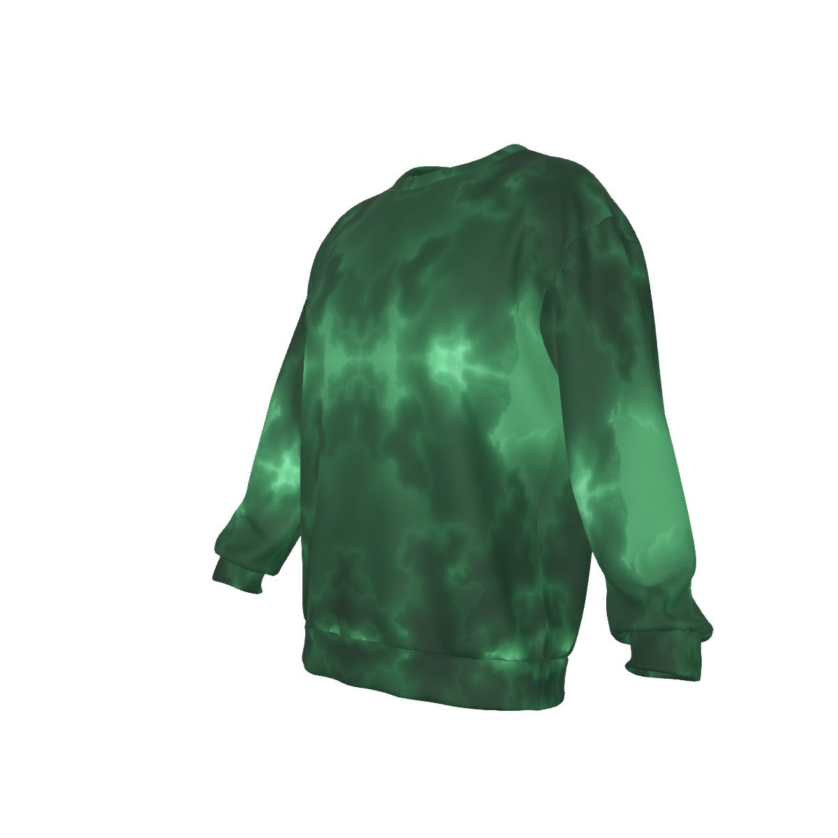 Men's Drop Shoulder Round Neck Long-Sleeved Sweatshirt