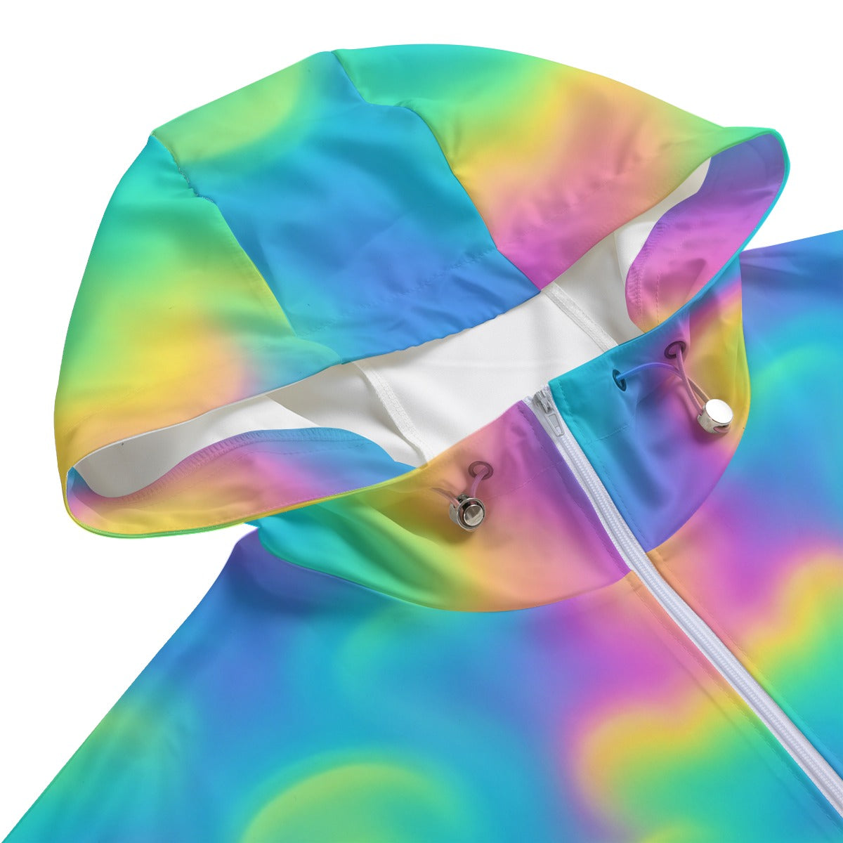 Unisex Pullover Jacket With Zipper Closure