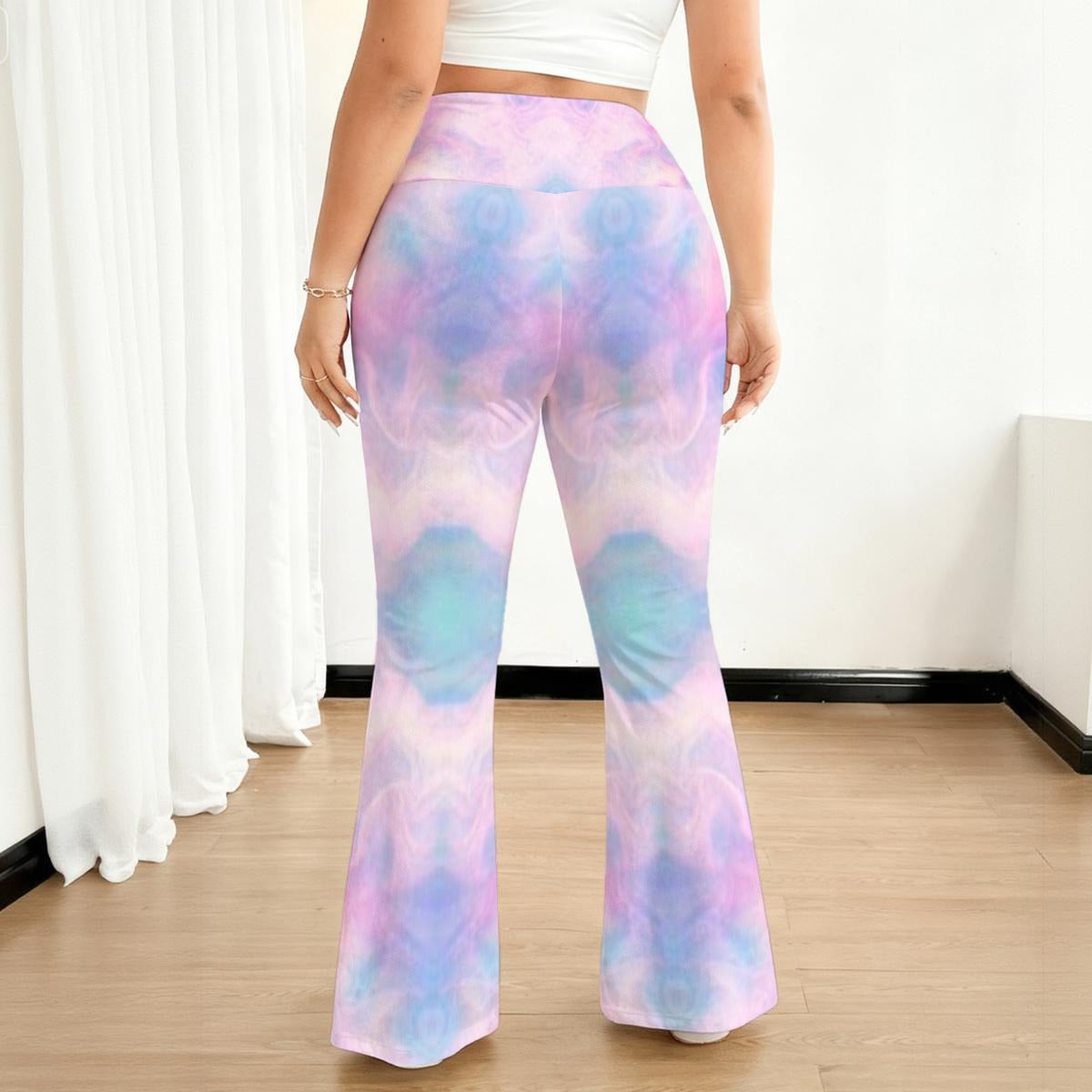All-over print Women's Flare Yoga Pants