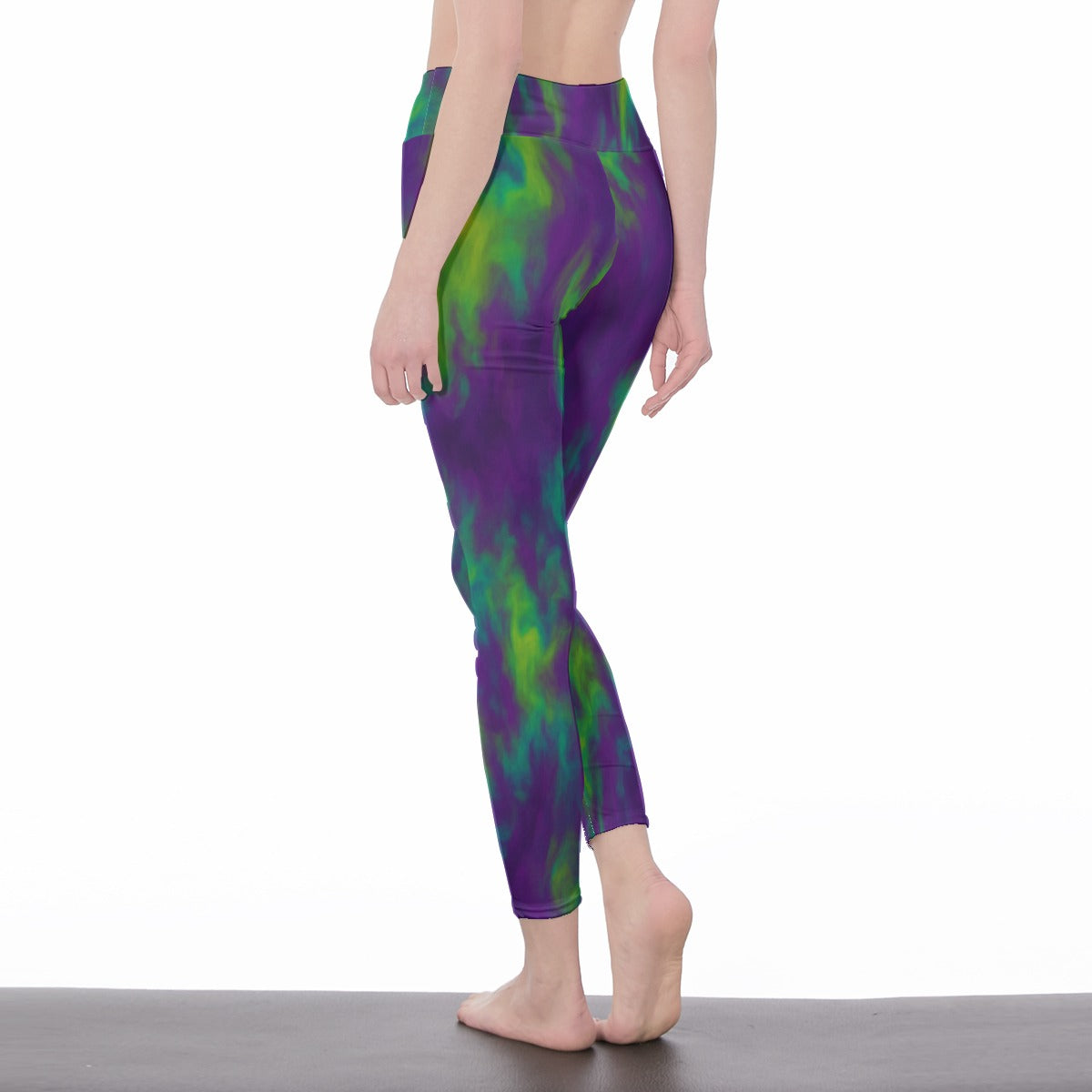 Women's High Waist Leggings | Side Stitch Closure