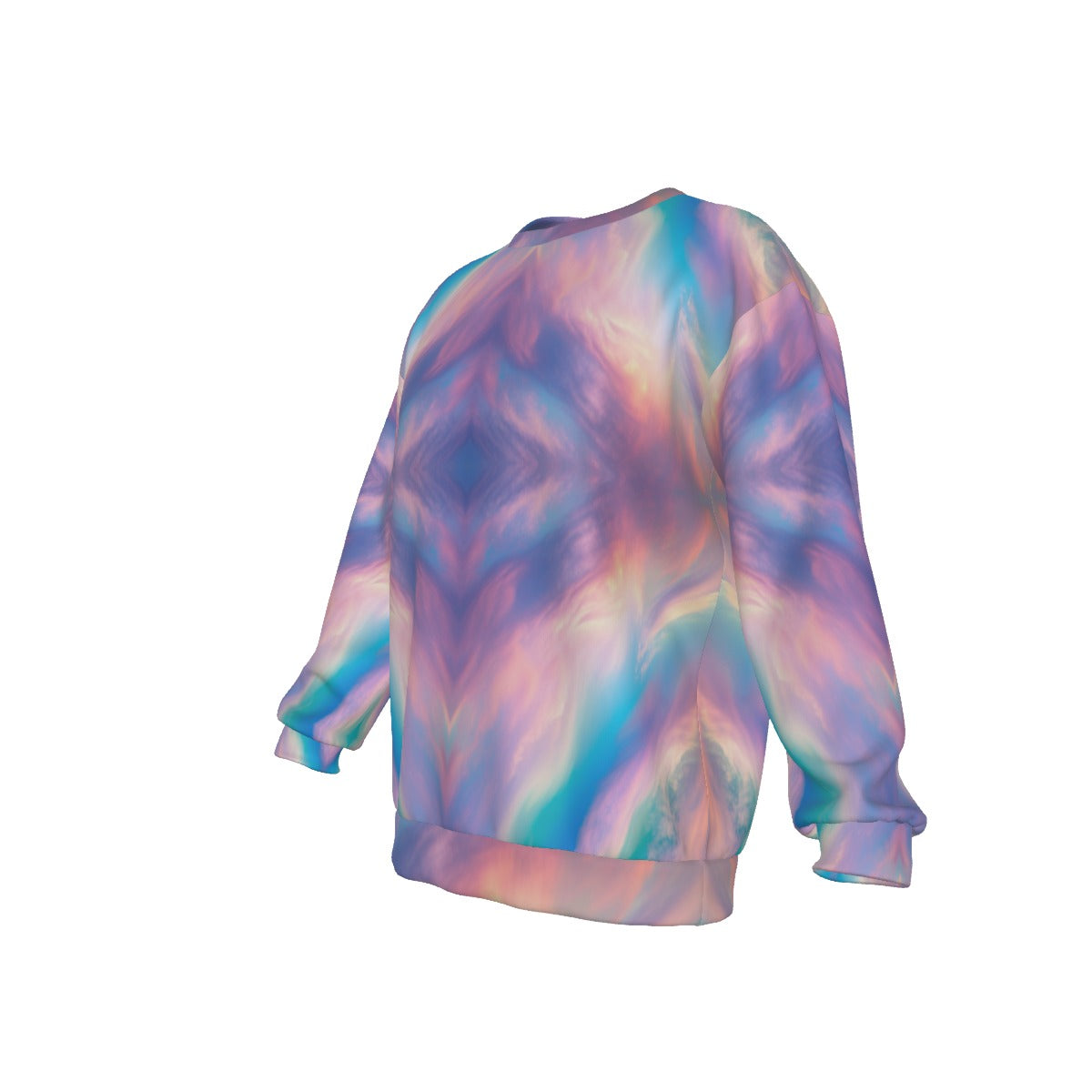 Men's Drop Shoulder Round Neck Long-Sleeved Sweatshirt
