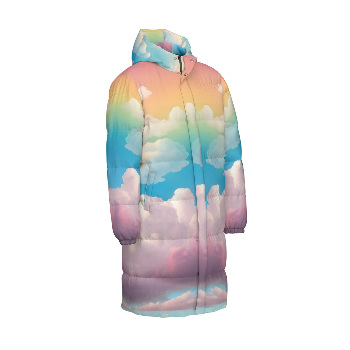 Unisex Long Down Jacket