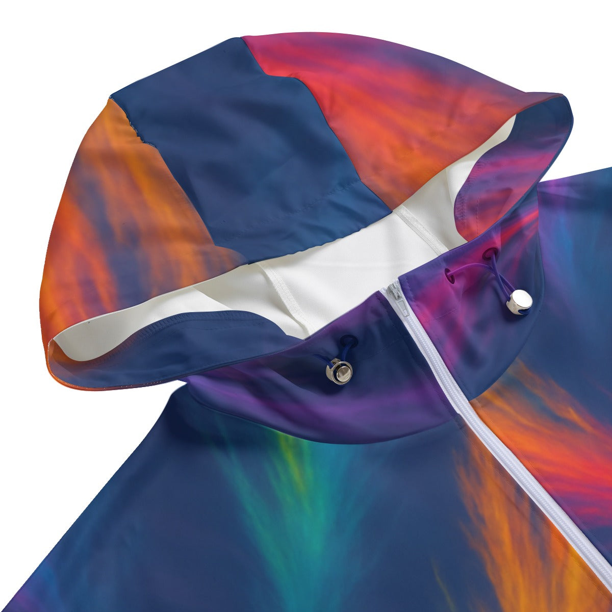 Unisex Pullover Jacket With Zipper Closure