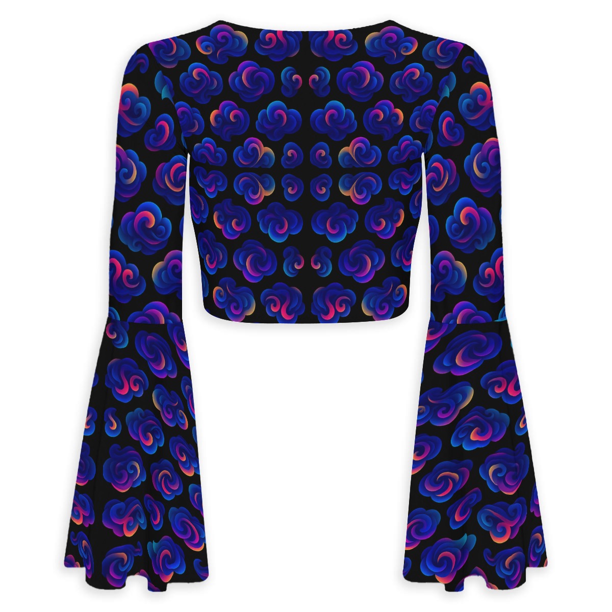 Women's Breathable And Comfortable Top With Bell Sleeve