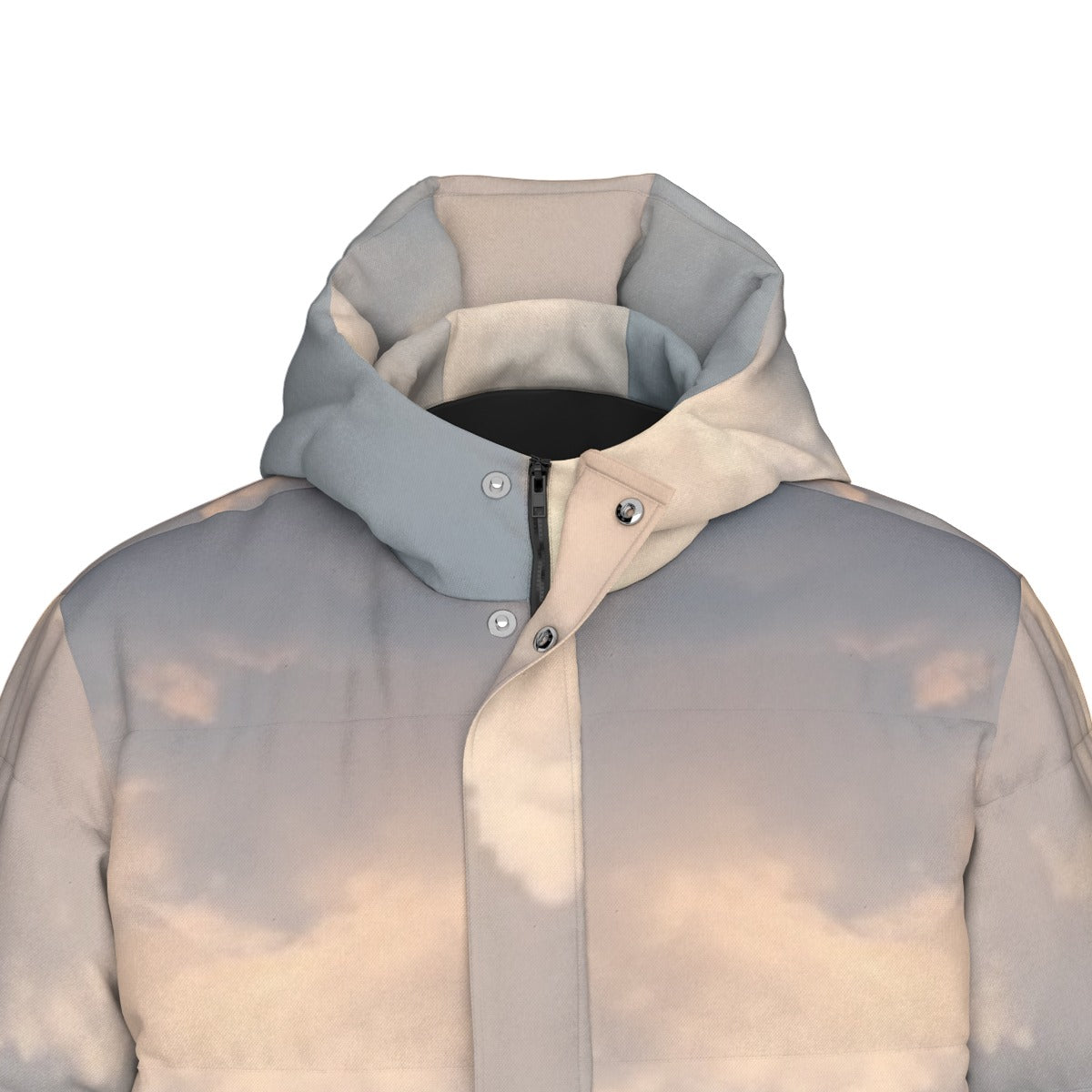 Unisex Long Down Jacket