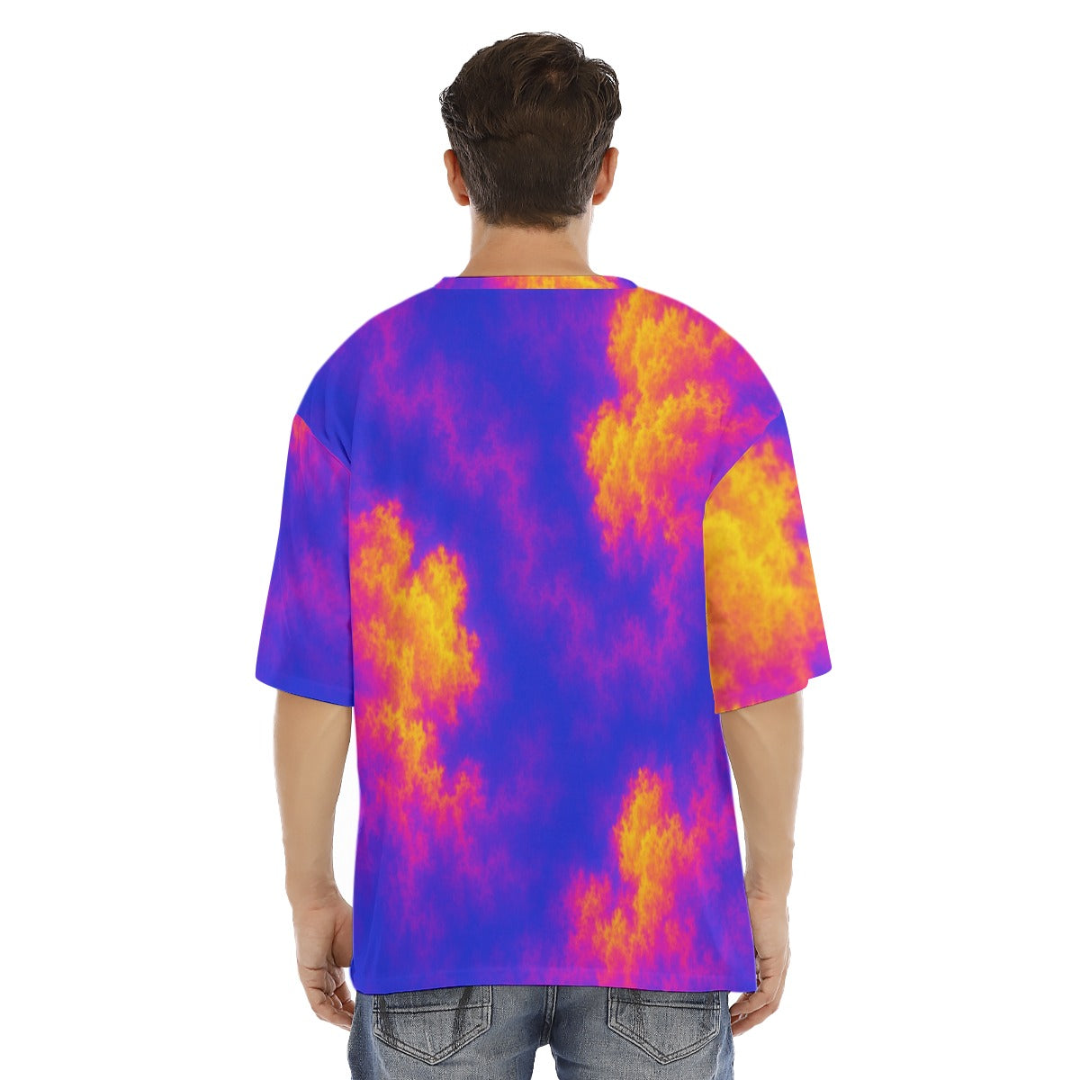 Men's Drop Shoulder T-shirt With Short Sleeve