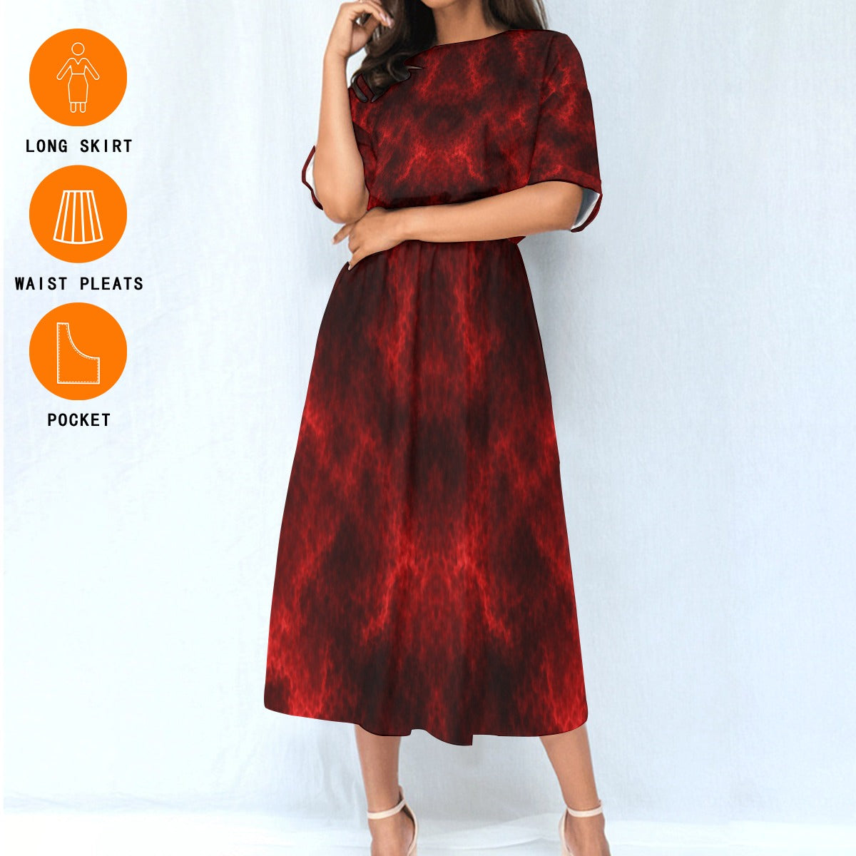 Women's Elastic Waist Dress