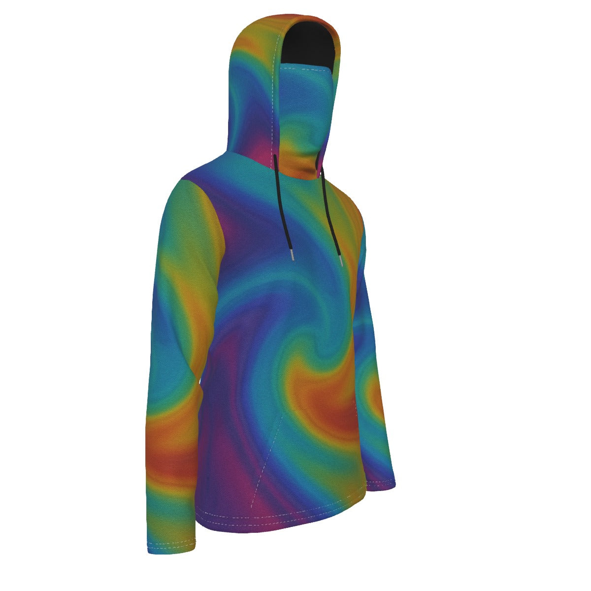 Men's Pullover Hoodie With Mask - view 4