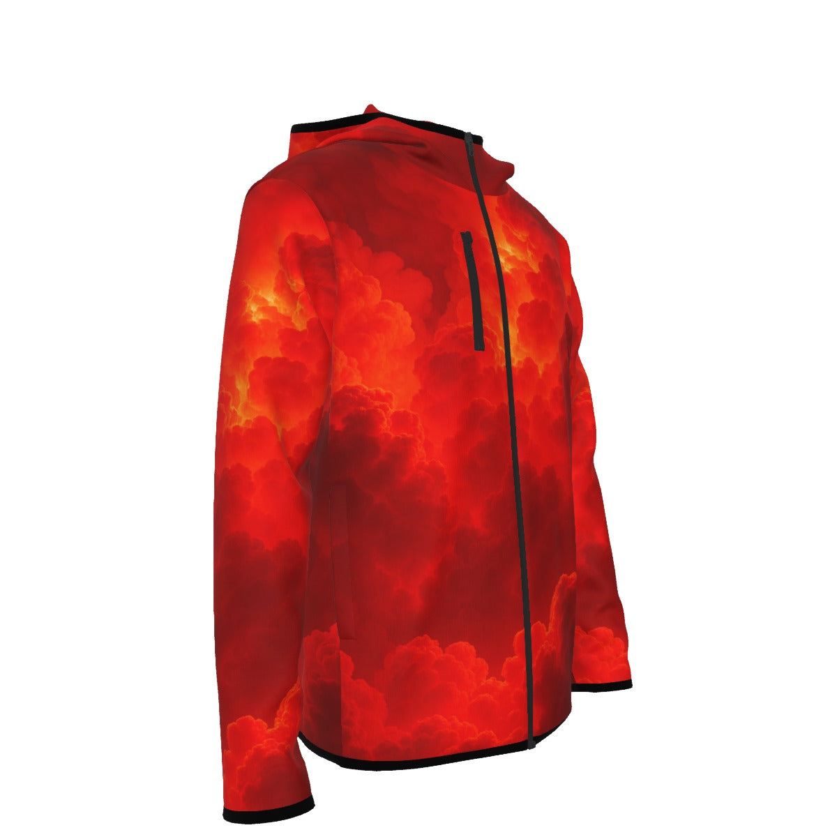 Men's Stylish Hoodie with Thumb Hole Design - view 4