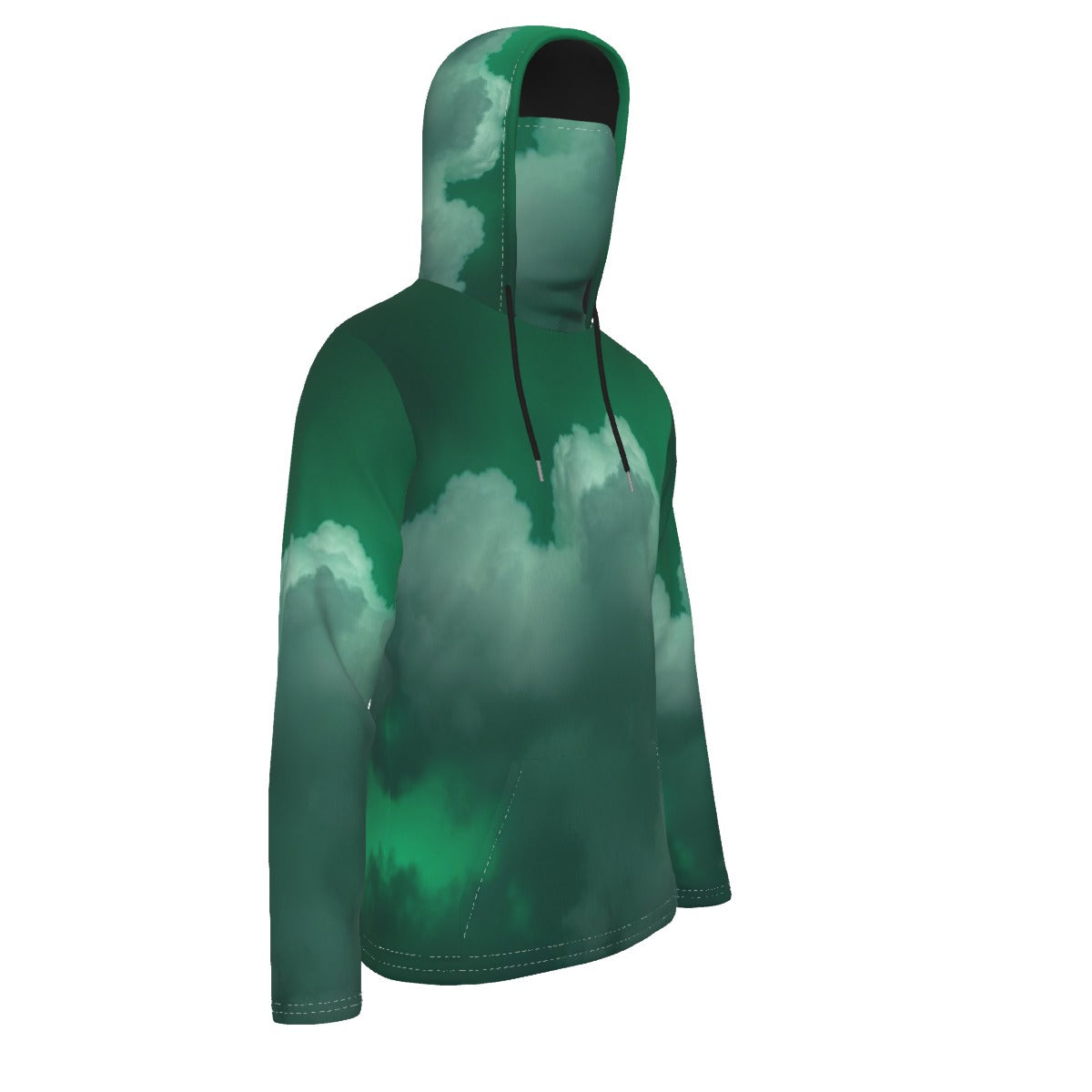 Men's Pullover Hoodie With Mask - view 4