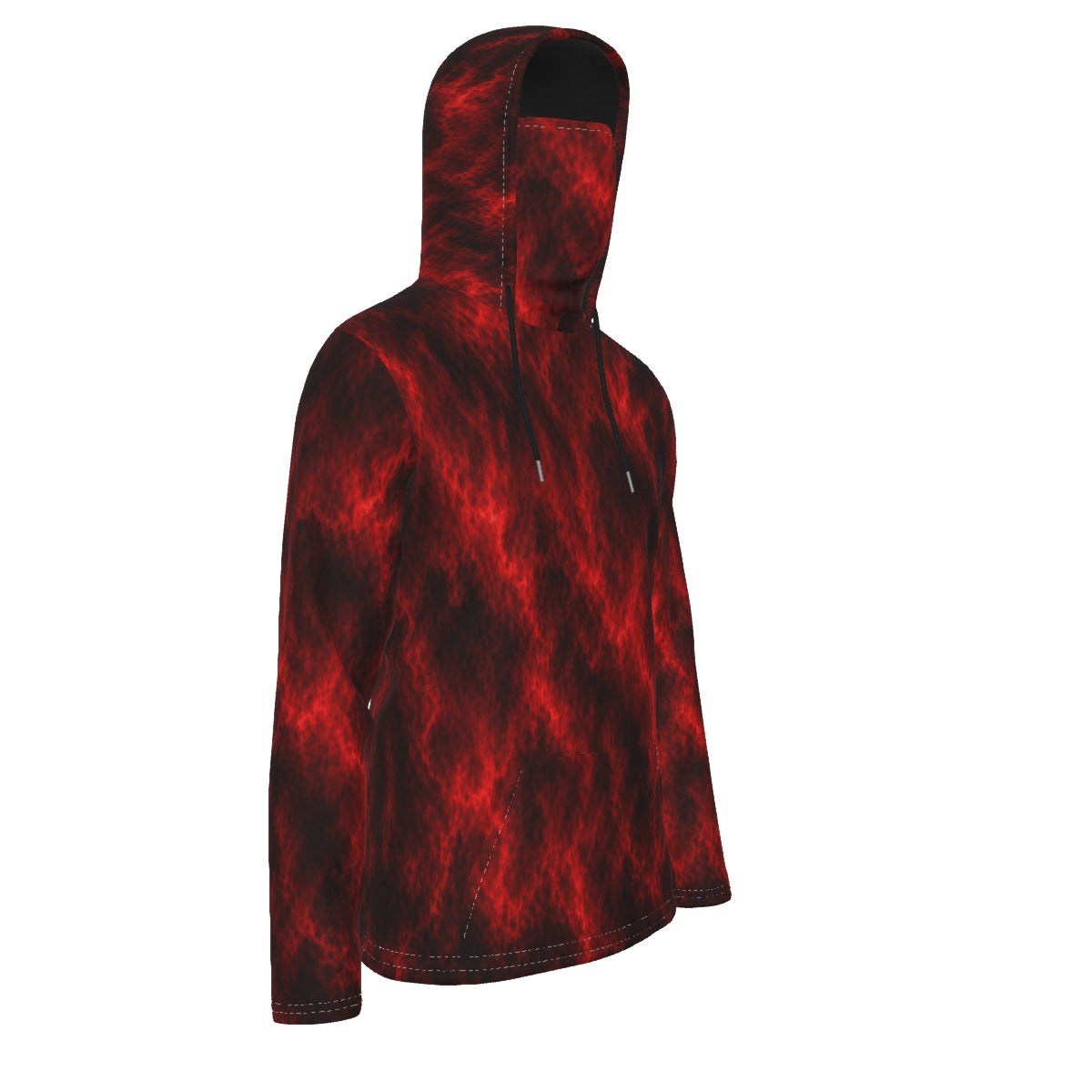 Men's Pullover Hoodie With Mask - view 4