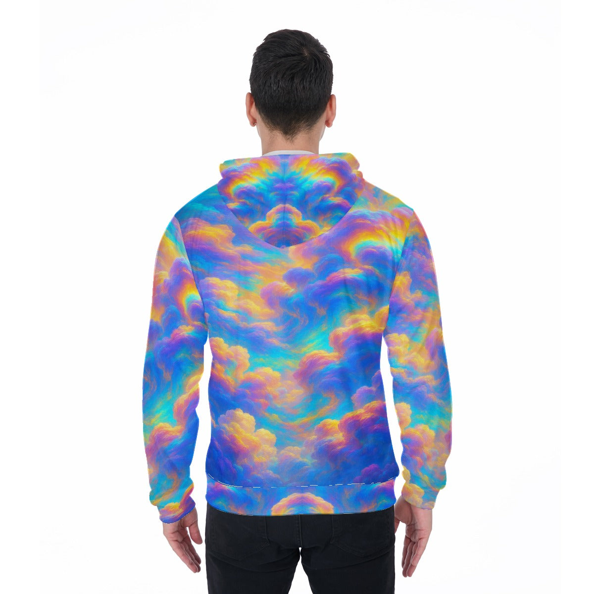 Unisex Zip Up Hoodie With Pocket