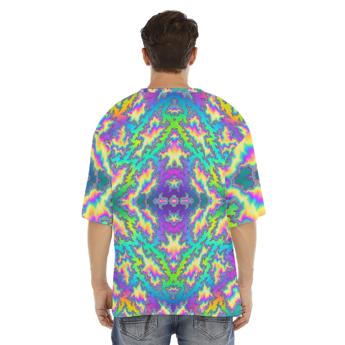 Men's Drop Shoulder T-shirt With Short Sleeve