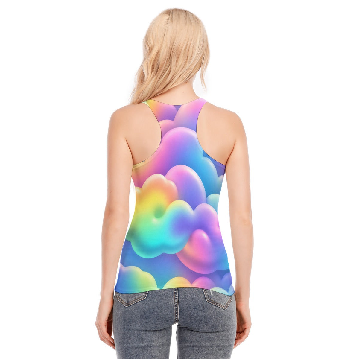 Women's Racer Vest | 190GSM Cotton