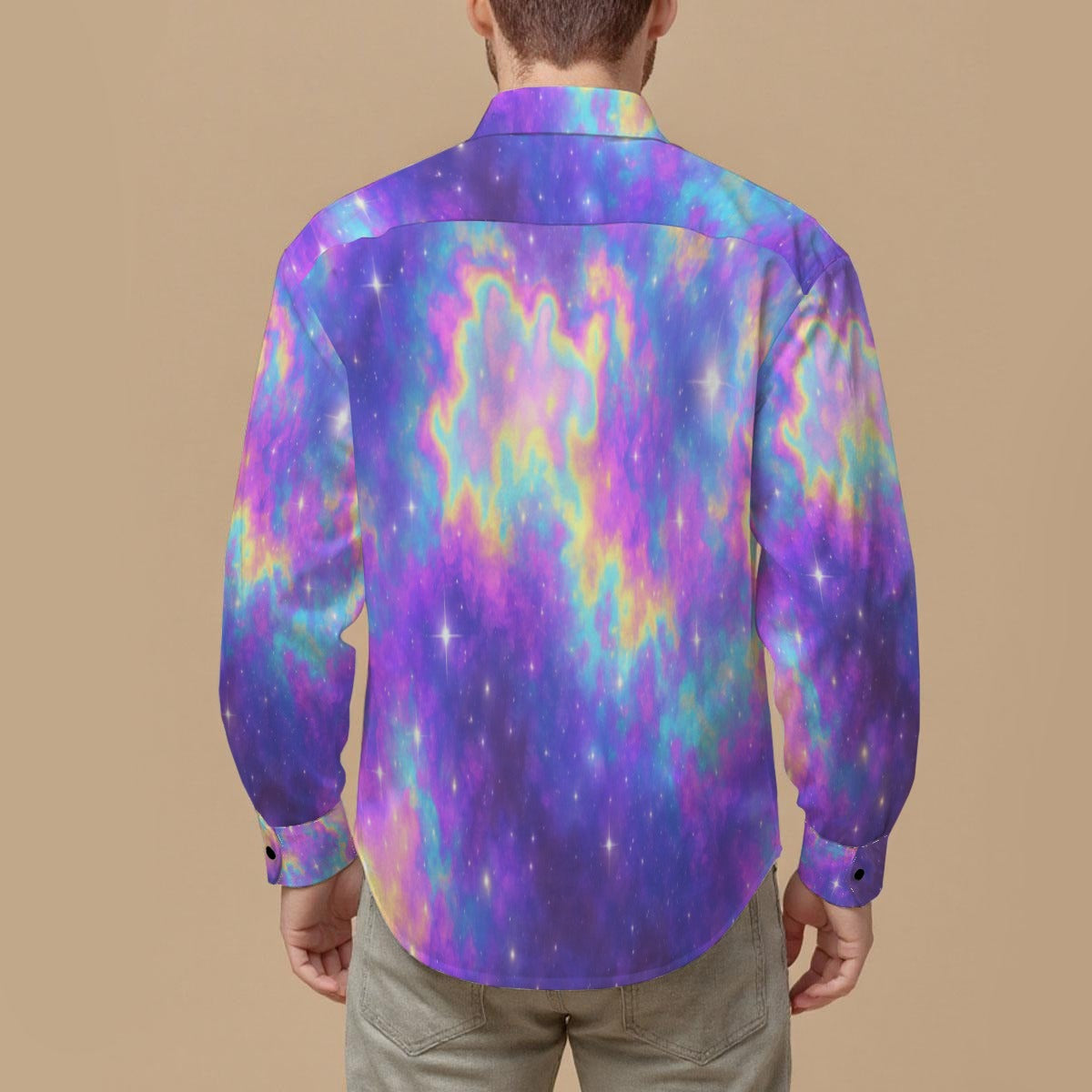 Men's Slim Fit Long Sleeve Shirt